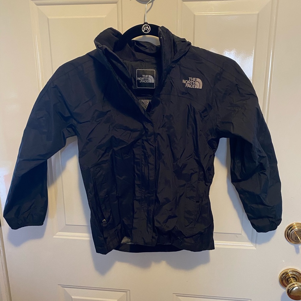 Kids north face rain coat
